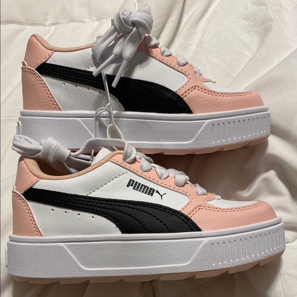 Puma Pink and White Sneakers NEW NEVER WORN
